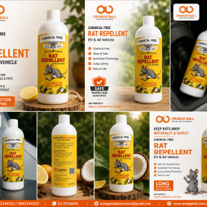 Rat Repellent Spray With Australian Technology For EV And All Vehicles